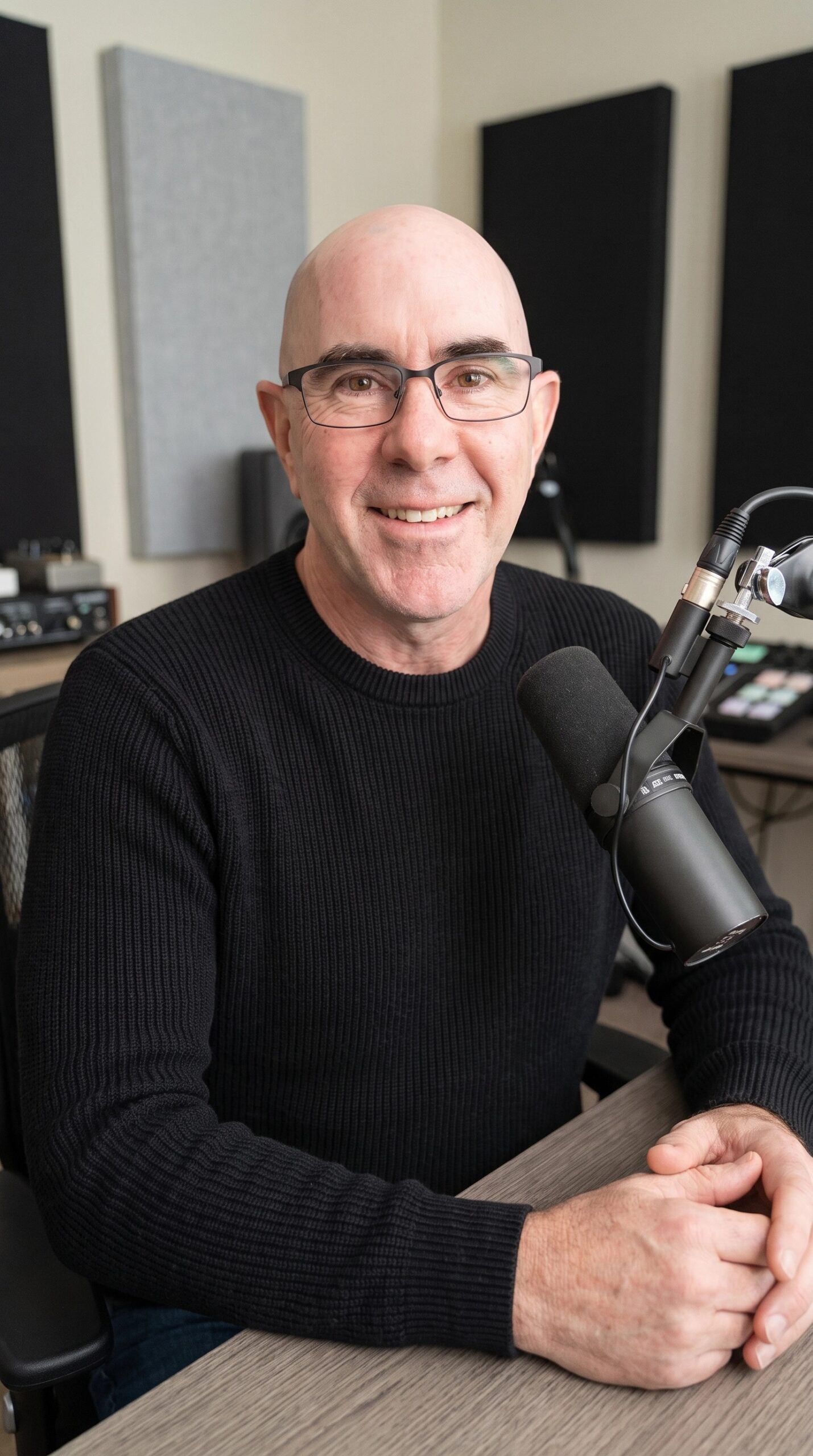 Chris Duncan Sales Scientist in podcast studio